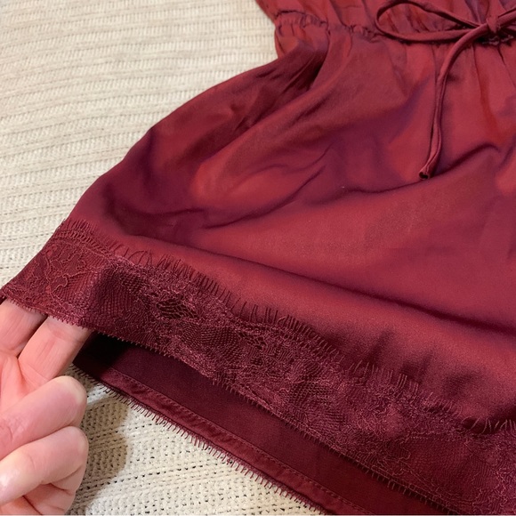 NWT Burgundy Romper - Picture 4 of 13